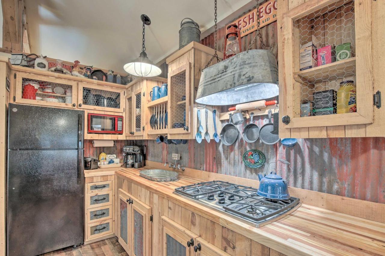 Kerrville Converted Barn Tiny Home With Kayaks! Bagian luar foto