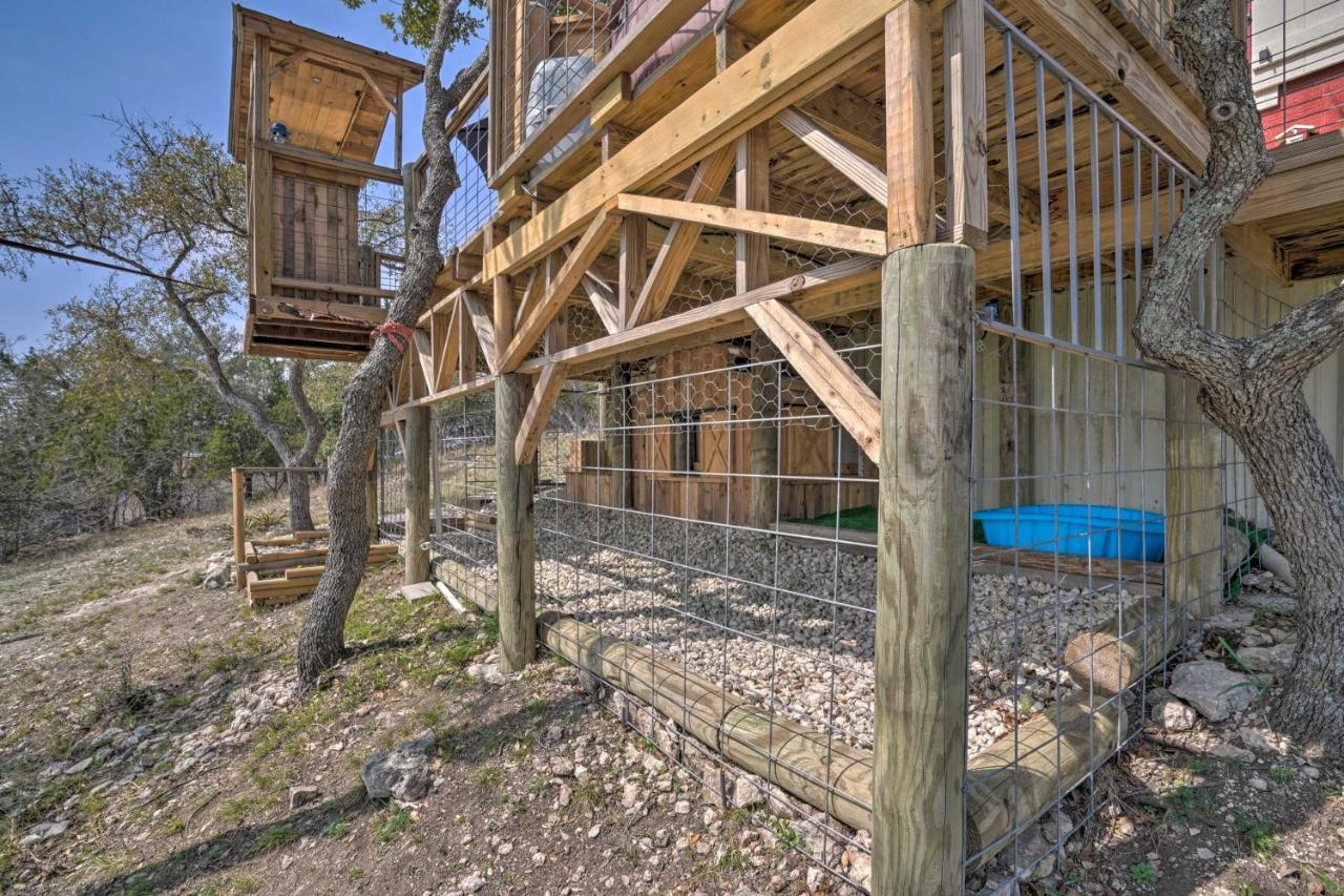 Kerrville Converted Barn Tiny Home With Kayaks! Bagian luar foto