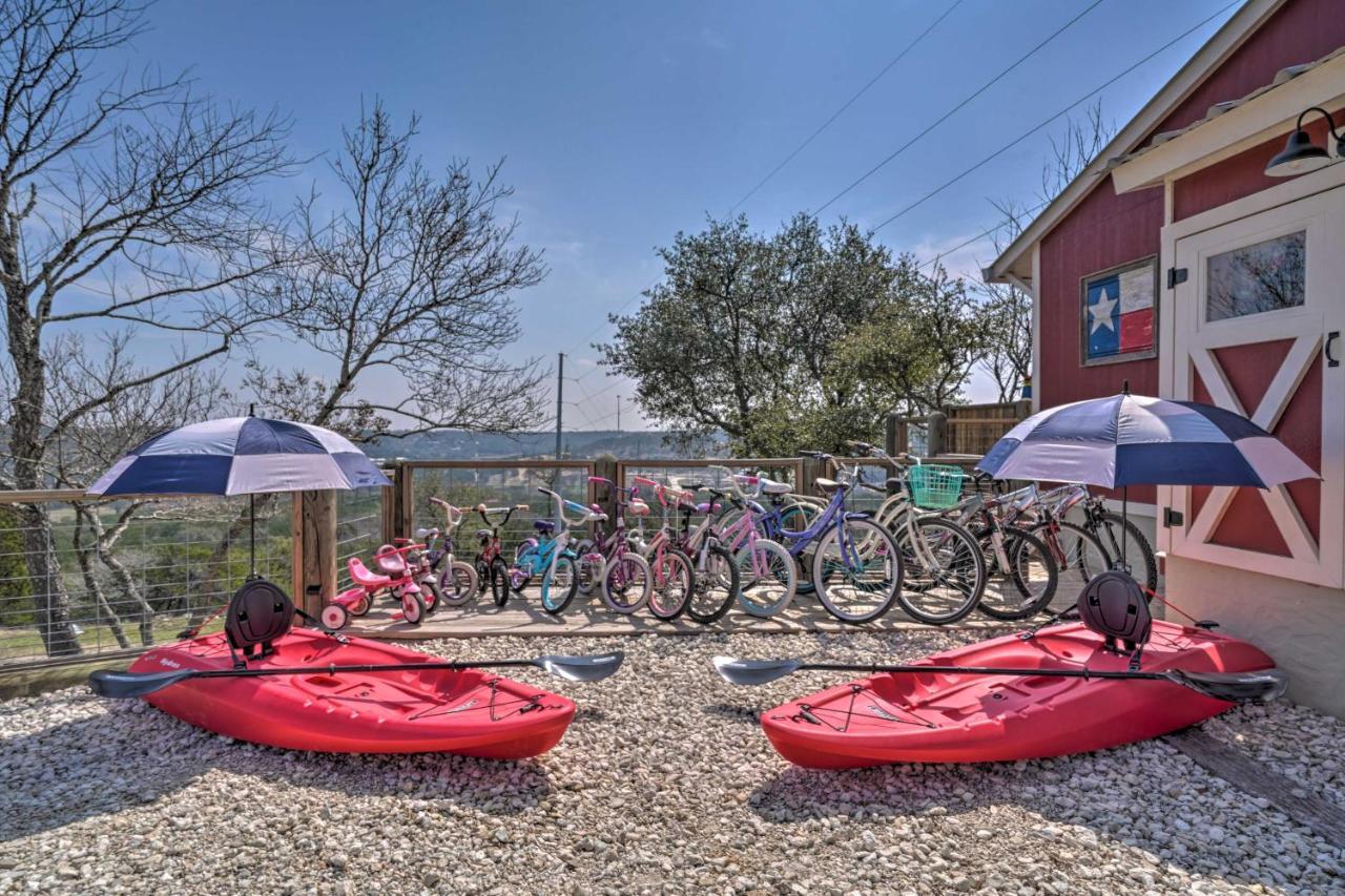 Kerrville Converted Barn Tiny Home With Kayaks! Bagian luar foto