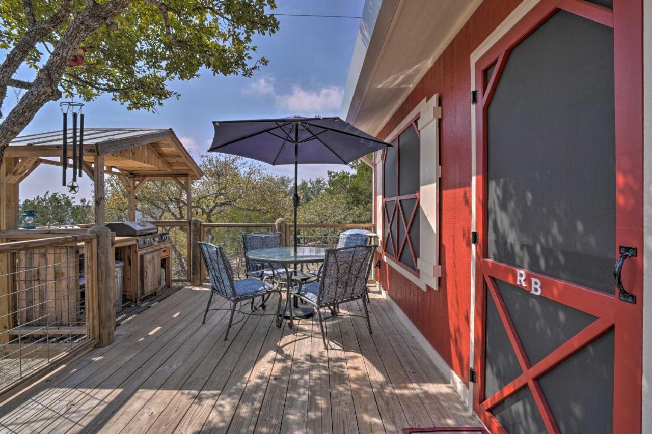 Kerrville Converted Barn Tiny Home With Kayaks! Bagian luar foto
