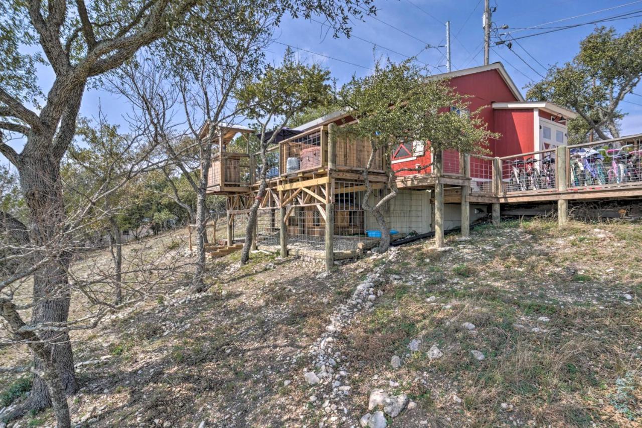Kerrville Converted Barn Tiny Home With Kayaks! Bagian luar foto